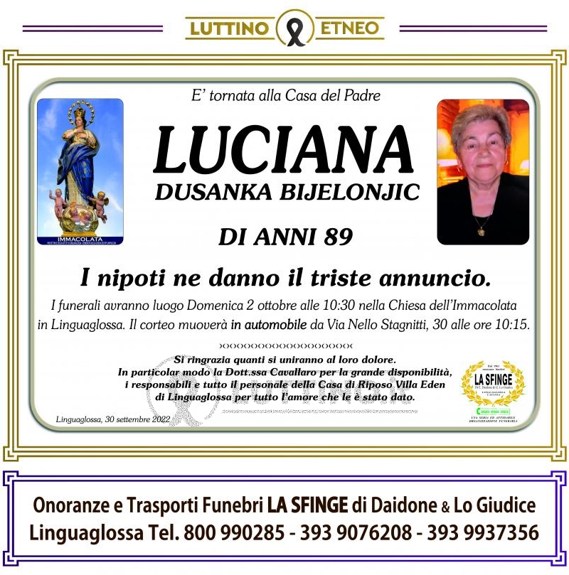 Luciana Dusanka Bijelonjic